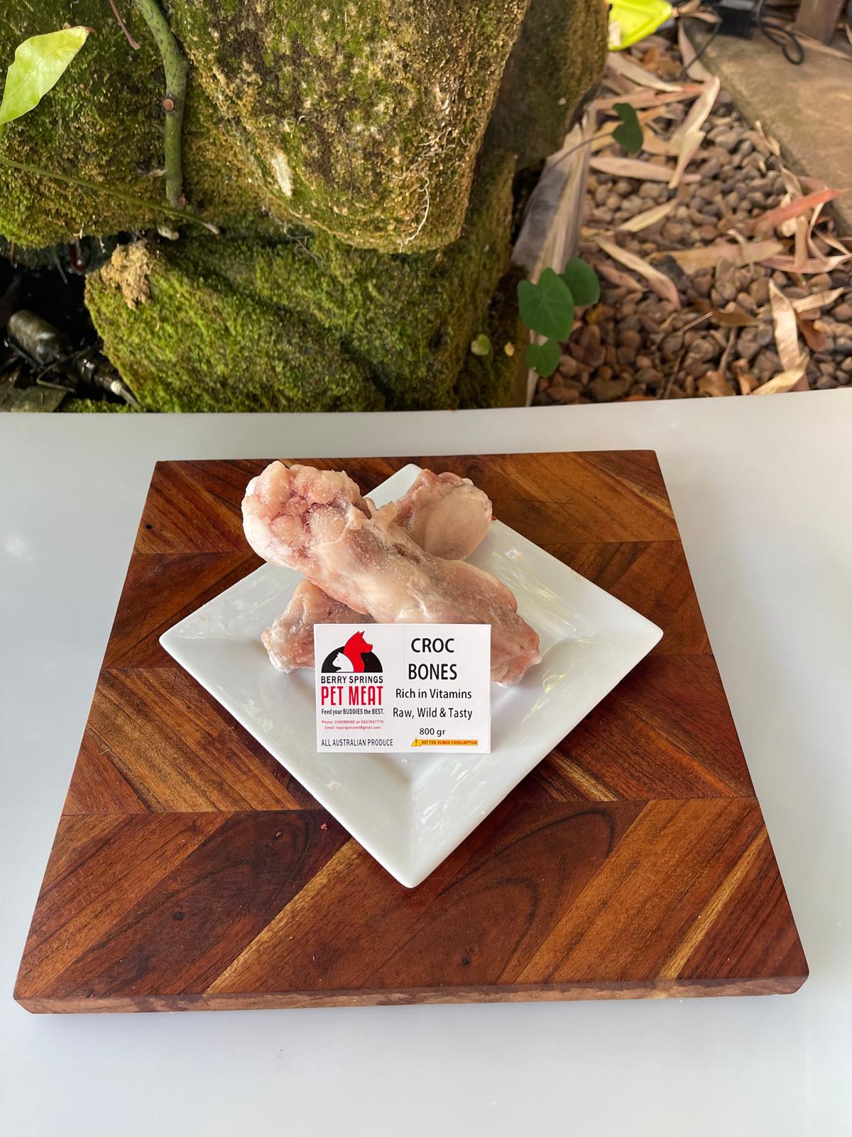 Spring Crossbones CROC BONES – Berry Springs Pet Meat